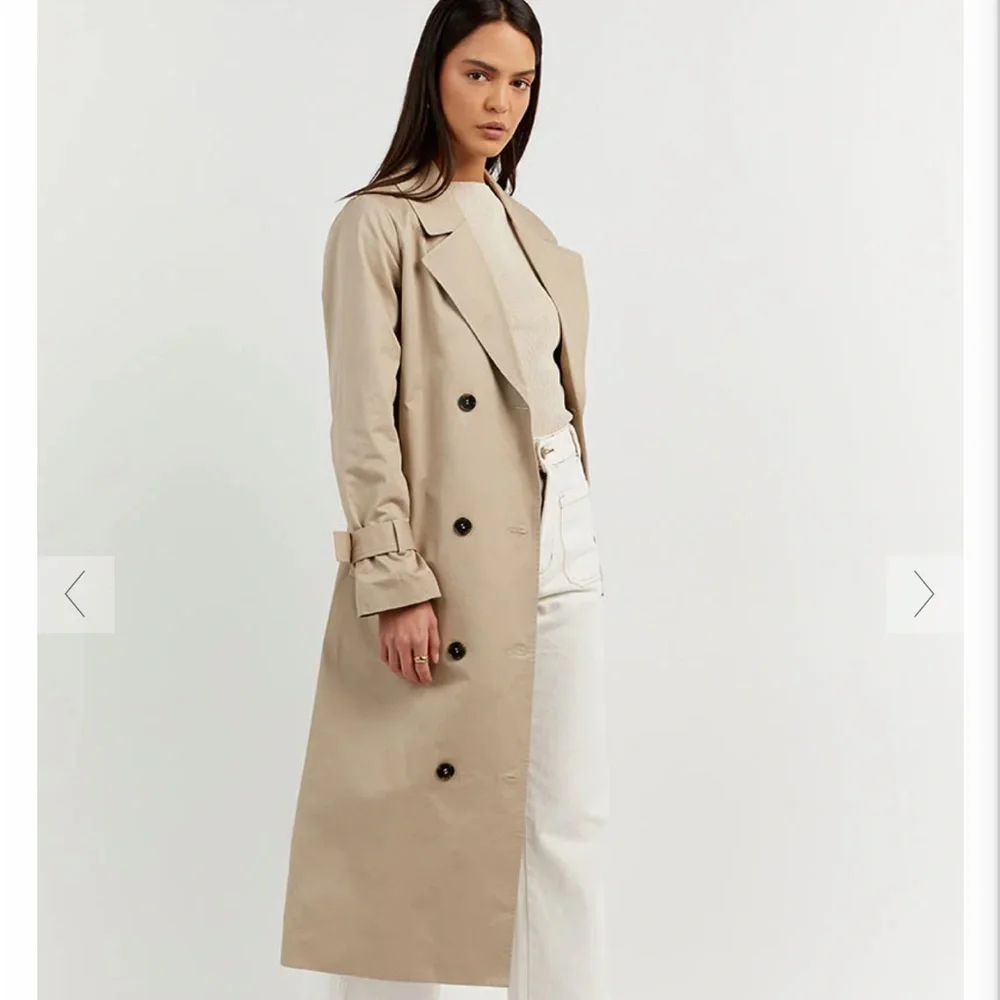 DISSH Foster Stone Trench Coat US Size 6 - Picture 3 of 7